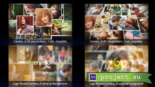 Videohive: Lovely Photos - Photos Galaxy 2 - Project for After Effects 