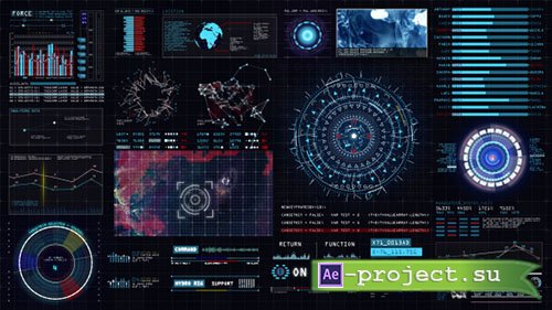 Videohive: Sci-fi Interface HUD - Project for After Effects 