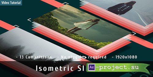 Videohive: Isometric Slideshow - Project for After Effects 