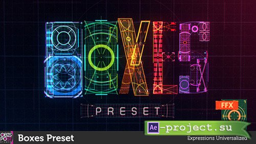 Videohive: Boxes Preset - After Effects Presets 
