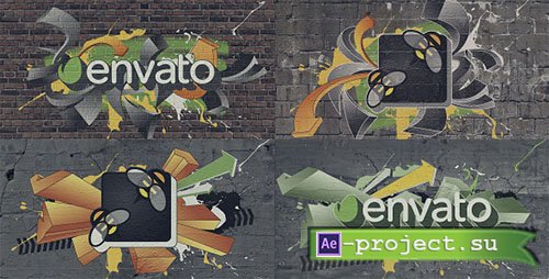Videohive: Graffiti Logo - Project for After Effects 