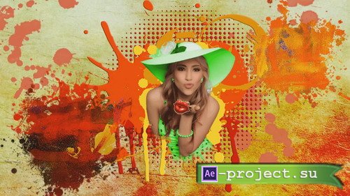 Paint Splashes - Project for Proshow Producer