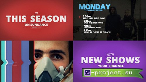 Videohive: Sundance TV Rebrand - Project for After Effects 
