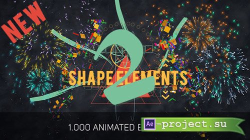 Videohive: Shape Elements 2 - Project for After Effects 