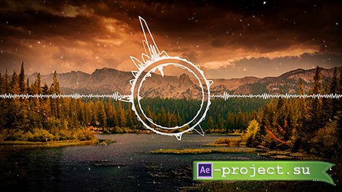 Videohive: Clean Audio Spectrum Music Visualizer - Project for After Effects 