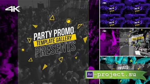 Videohive: Party Promo 16882692 - Project for After Effects 