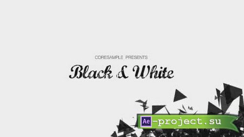 VB Black and White - Project for After Effects