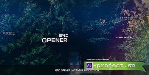 Videohive: Epic Opener 16916919 - Project for After Effects 