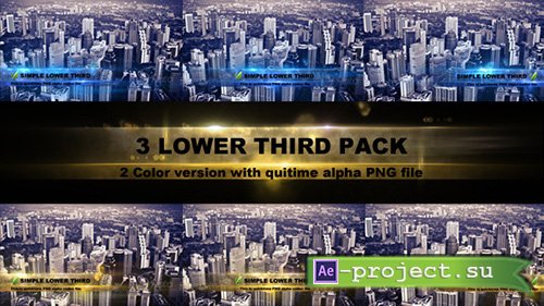 Videohive: Lower Third Pack 8586481 - Motion Graphics 