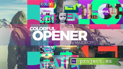 Videohive: Colorful Opener 17049894 - Project for After Effects 