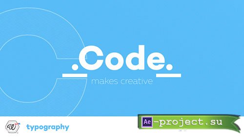 Videohive: Code Typography - Project for After Effects 