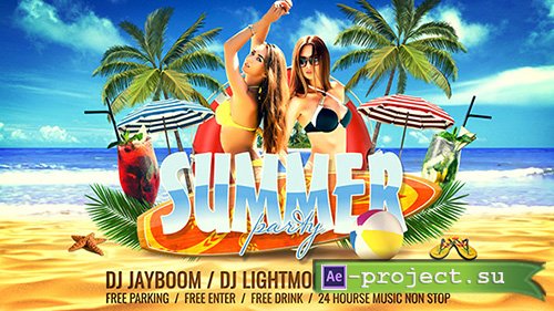 Videohive: Summer Party 12573540 - Project for After Effects 