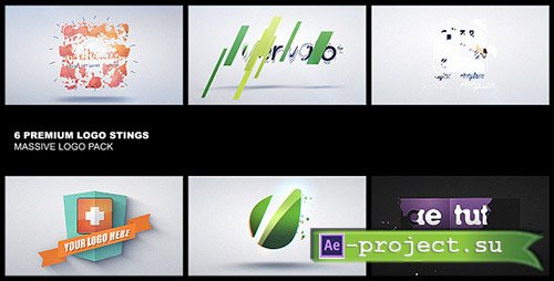 Videohive: Premium Logo Pack 6in1 - Project for After Effects 