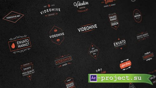 Videohive: 25 Animated Titles & Badges & labels - Project for After Effects