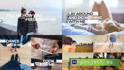 Videohive: Simple Big Typo Slides - Project for After Effects 