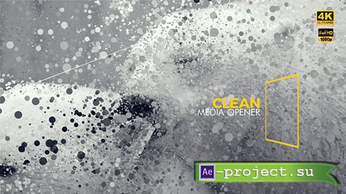 Videohive: Clean Media Opener I Slideshow - Project for After Effects 