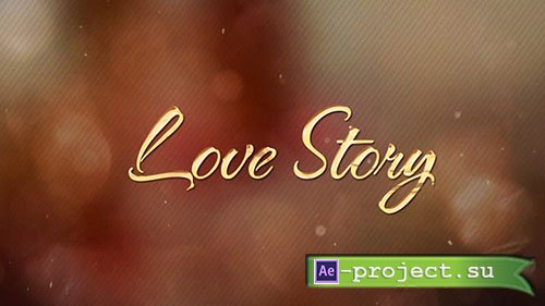 Videohive: Untold Love Story - Romantic Slideshow - Project for After Effects
