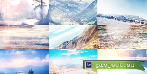 Videohive: Rotating Slides 17282693 - Project for After Effects 