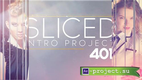 Motion Array: Sliced Opener - After Effects Template 
