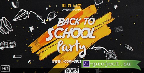 Videohive: Back 2 School Event - Project for After Effects 