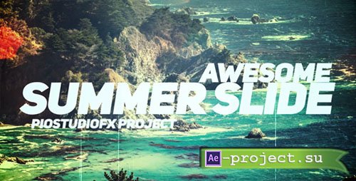 Videohive: Awesome Summer Slide - Project for After Effects 