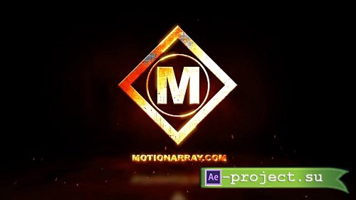 Fire Strokes Logo Reveal - After Effects Project Template