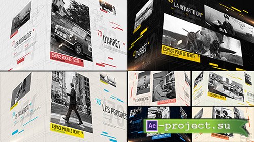 Videohive: Slideshow Clean 3D - Project for After Effects 