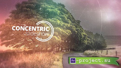 Videohive: Concentric Slideshow - Project for After Effects 
