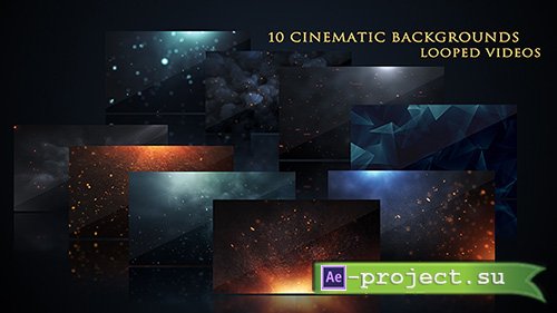 Videohive: Cinematic Background Pack - Motion Graphics 