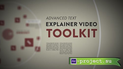 Videohive: Advanced Text Explainer Video Toolkit - Project for After Effects 
