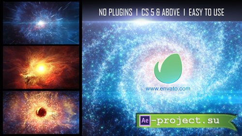 Videohive: Galaxy Logo Reveal - Project for After Effects 