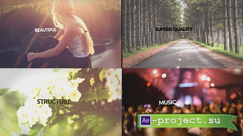 Motion Array: Cinematic Parallax Media Opener - After Effects Template 