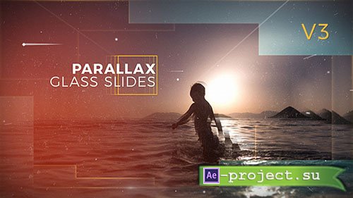Videohive: Parallax Glass Slides - Project for After Effects 