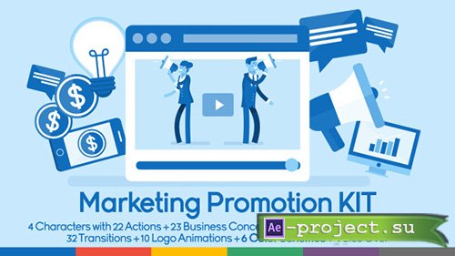 Videohive: Marketing & Promotion KIT - Project for After Effects 