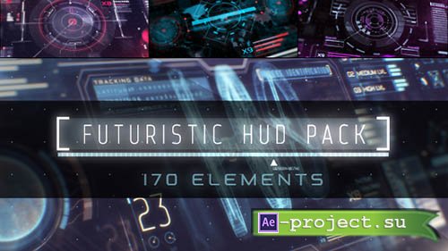 Videohive: HUD Infographic - Project for After Effects 