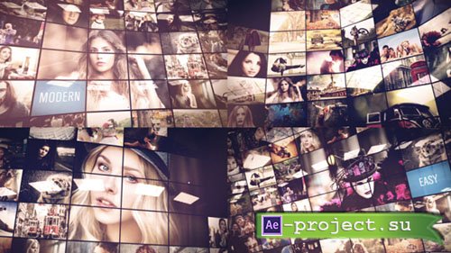 Videohive: Multi Screen Slideshow - Project for After Effects 