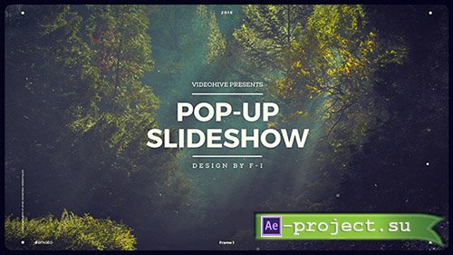 Videohive: Pop-Up Slideshow - Project for After Effects 