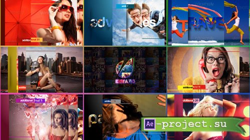 Videohive: Colors Of Life - Slideshow - Project for After Effects 