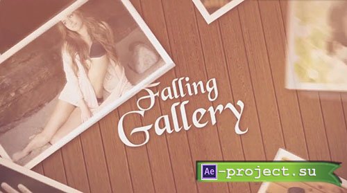 Falling Gallery - After Effects Template
