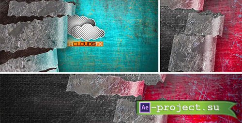 Videohive: Metal Peal-off Logo Reveal - Project for After Effects 