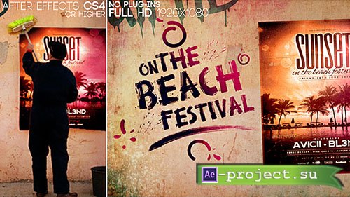 Videohive: Wall Poster App - Project for After Effects 