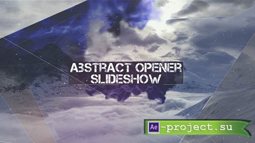 Videohive: Abstract Opener - Slideshow - Project for After Effects 