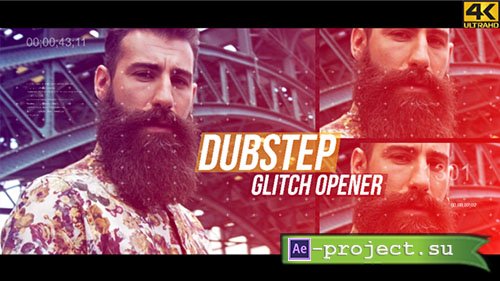 Videohive: Dubstep Glitch Opener - 4K - Project for After Effects 