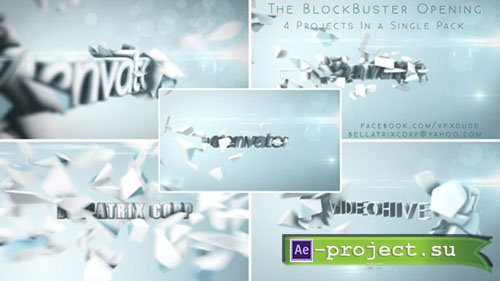 Videohive: Blockbuster Trailer Vol.1 Clean, Bright & Elegant - Project for After Effects 