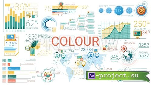 Motion Array - 30 Abstract Infographic Elements - Stock Motion Graphics