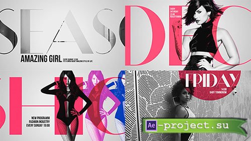 Videohive: Magazine Broadcast - Project for After Effects 