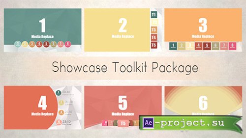 Videohive: Showcase Toolkit Package - Project for After Effects 