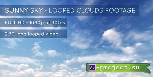 SUNNY SKY AND CLOUDS - STOCK FOOTAGE (VIDEOHIVE)
