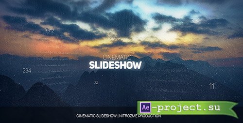 Videohive: Cinematic Slideshow 17922075 - Project for After Effects 