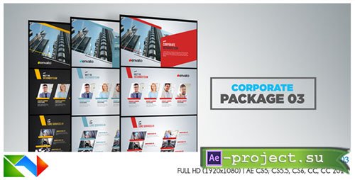 Videohive: Corporate Package 03 - Project for After Effects 